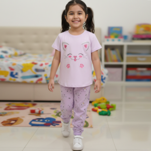 بيجامة تودلر بناتي صيفي